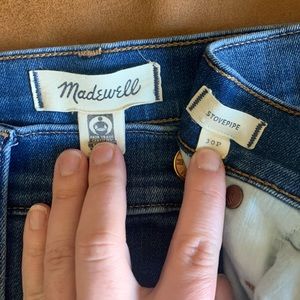 Madewell Stovepipe jeans